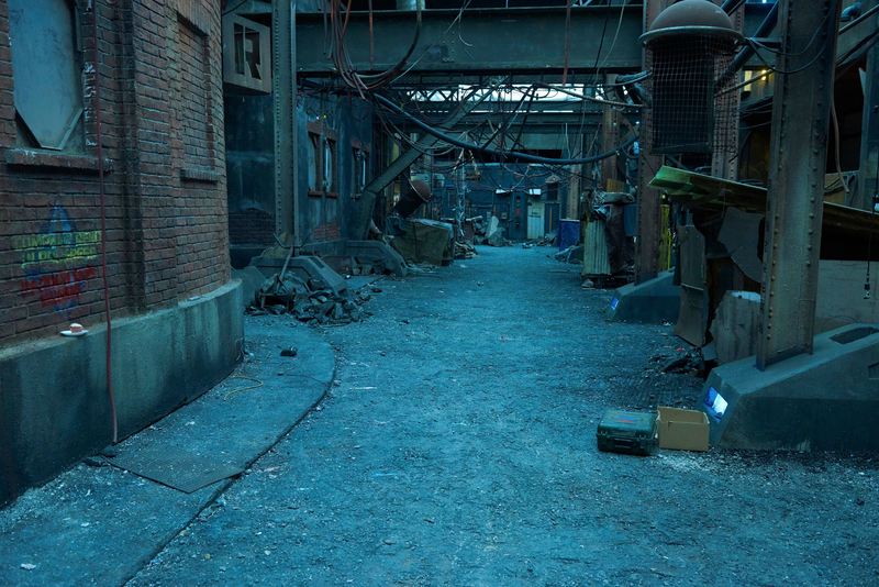 The set of Westerly. Image: Steve Wilkie/Syfy